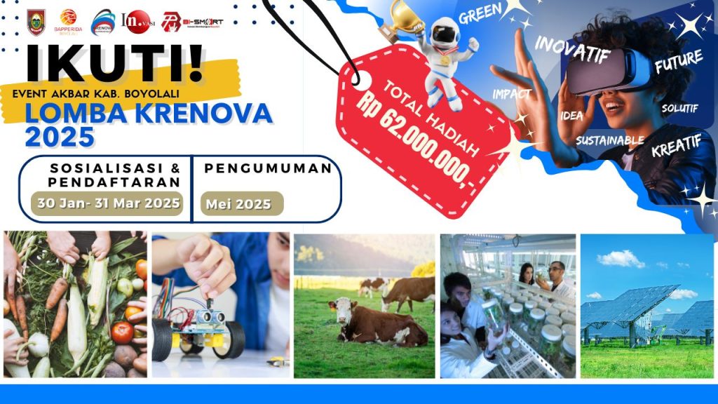 AJAK WARGA BOYOLALI UNJUK KREATIVITAS, LOMBA KRENOVA 2025 RESMI DIBUKA!